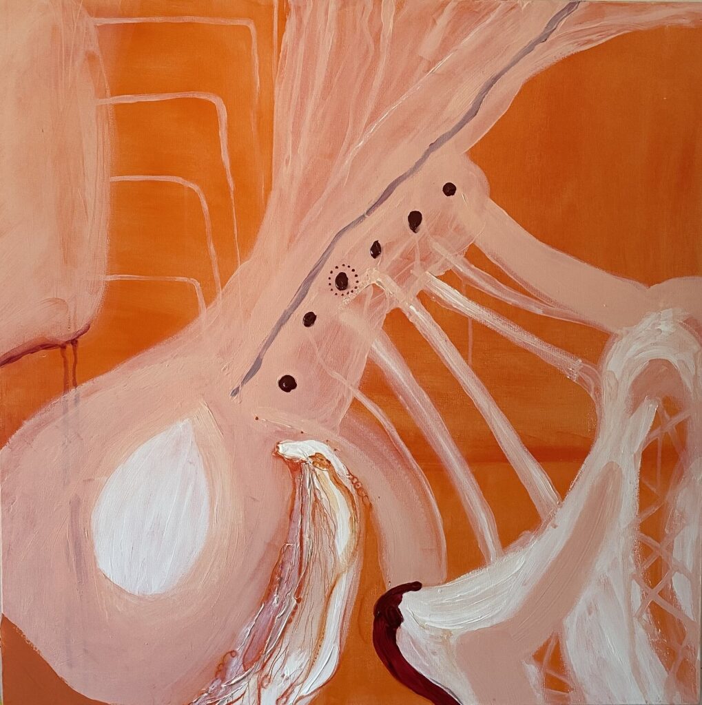 Tell Me How It Ends, Biomorphic Abstractions of My Recent Hip Replacement, Kathryn Tubbs